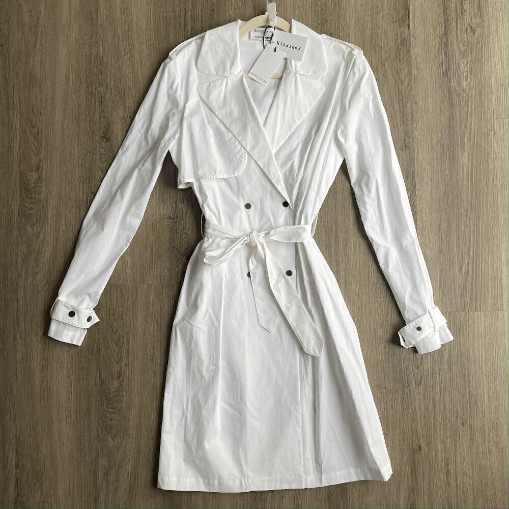 Wanda Nylon X Tom Greyhound Trench Coat Size 8​​​​​​